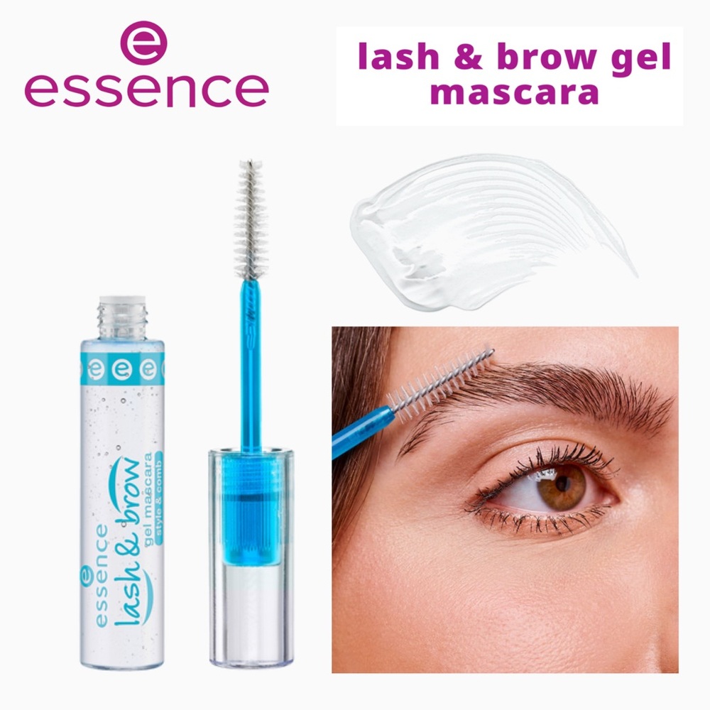 essence Lash & Brow Gel Mascara | Clear